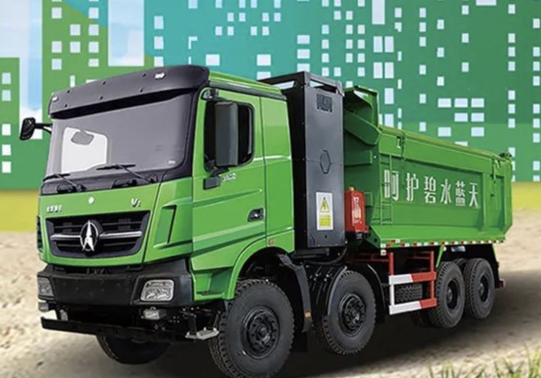 北奔純電動渣土車不一樣的“三高”，帶你開啟高效綠色運輸新模式