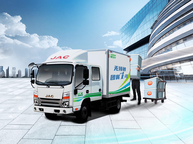 勇當(dāng)“抗疫先鋒”，江淮輕卡“抗疫1號(hào)車”產(chǎn)品矩陣全線出擊