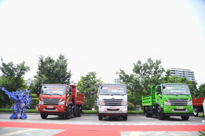 時代事業部2022年中商務會瑞沃分會  福田瑞沃工程車四大全新產品亮相，燃動昆明！