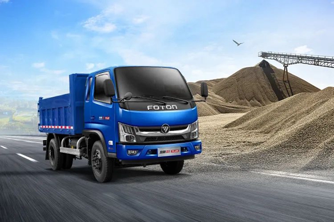 大浪淘“砂”始見“金” ｜福田瑞沃金剛S1 PLUS專為山區砂石料 建筑垃圾等工程運輸設計