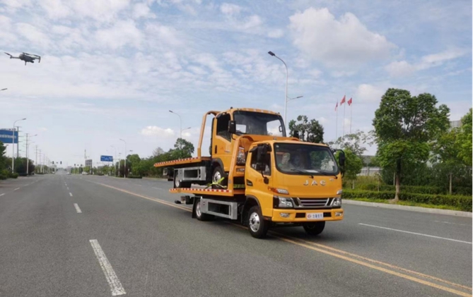 終端份額突破31.6%，2022年江淮1卡新藍牌清障車穩居行業第一