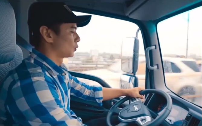 善良會(huì)傳遞，江淮1卡國(guó)際帥鈴見(jiàn)證越南卡友把生意越做越大