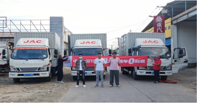 回鄉改行跑運輸 他用江淮1卡駿鈴創出致富路
