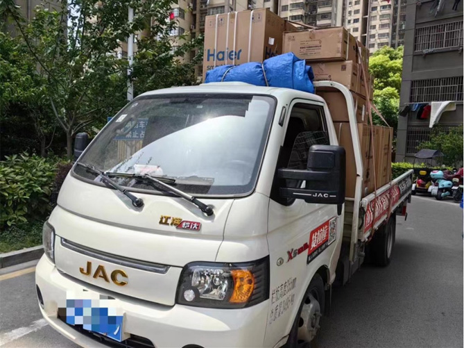 家電的“最后一公里”旅途 江淮1卡愷達給“包圓了”！