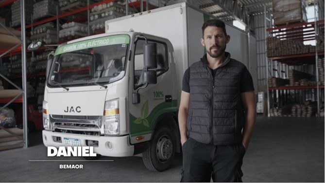 經濟綠色環保，江淮1卡國際帥鈴受烏拉圭紡織品公司信賴！