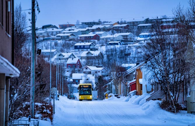 中國新能源客車首入北極圈，宇通追光步履不停