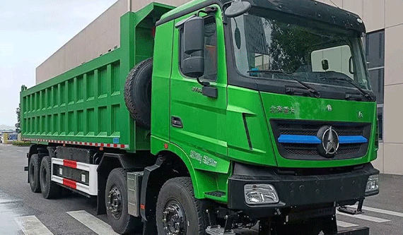 北奔又推“高大強”！8×4自卸422度電 大方量重載擔當