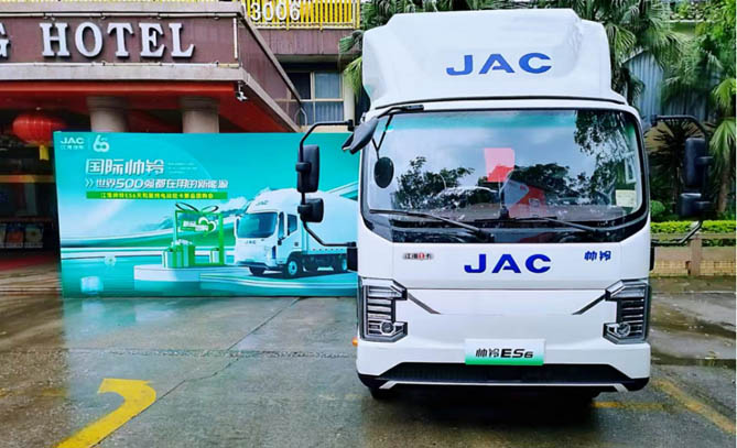 升級不加價！江淮1卡帥鈴ES6天和版廣州上市，助推全面綠色轉型