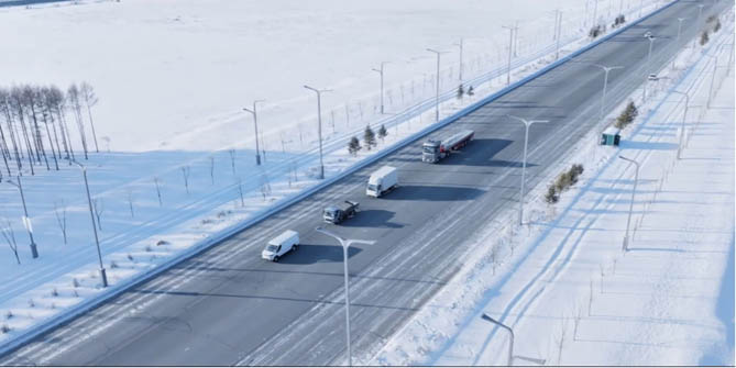 【有卡有料】江淮1卡性能卓越，無懼極寒，破冰黑河