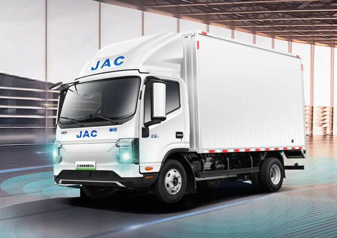 上市即獲大單 江淮新能源輕卡ES9“四大一長”破解配送痛點