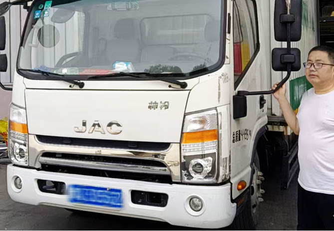 【周六有老友】江淮1卡帥鈴攜手駐馬店閆先生，高效配送護民生