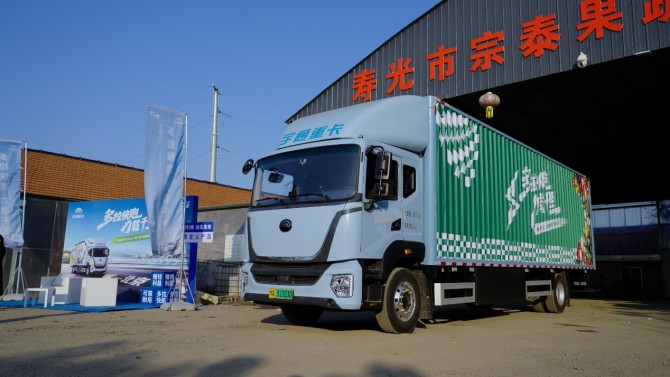 479公里蔬運提速！新能源載貨車領跑壽光—新發地高效低碳通道